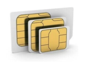 Tiroir de carte SIM d'un iPhone